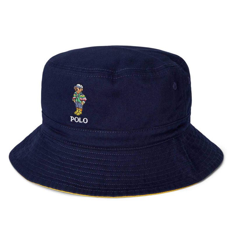 Polo Ralph Lauren Polo Bear Reversible Twill Bucket Hat image number 0